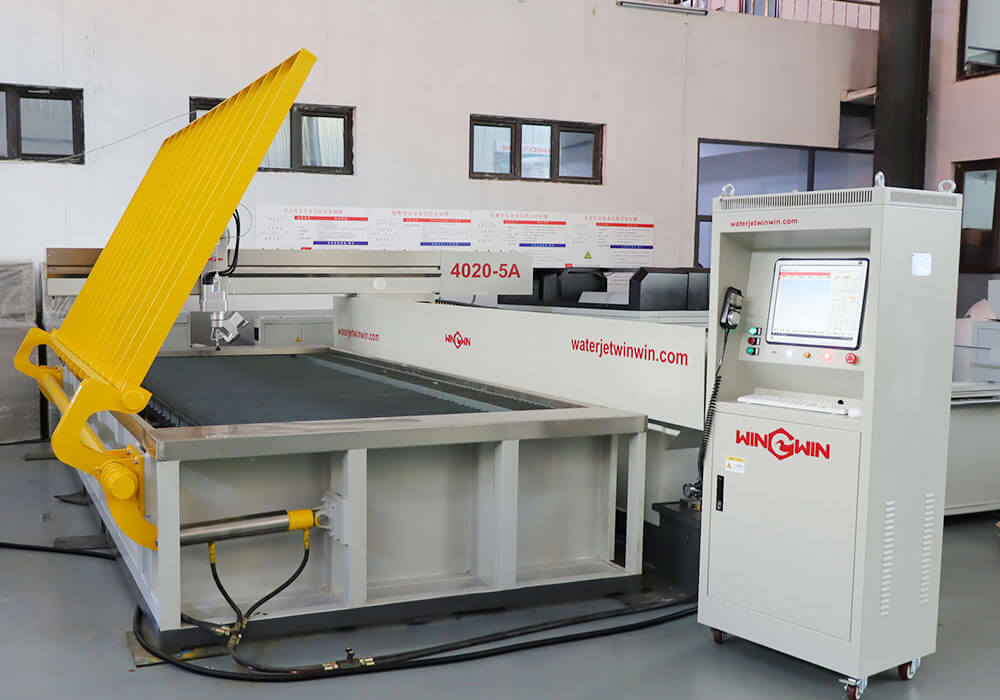 cantilever type waterjet cutting machine